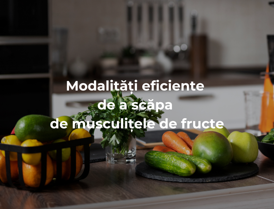 Modalități eficiente de a scăpa de musculițele de fructe