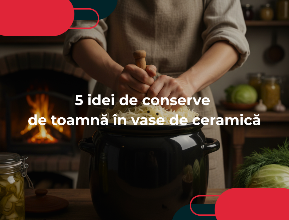 5 idei de conserve de toamnă în vase de ceramică
