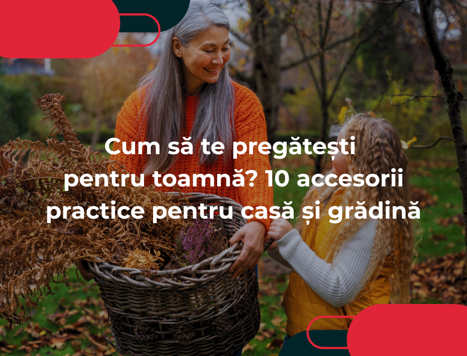Cum să te pregătești pentru toamnă? 10 accesorii practice pentru casă și grădină