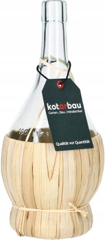 Sticlă de sticlă de 1l balon de doamnă pentru lichioruri de vin