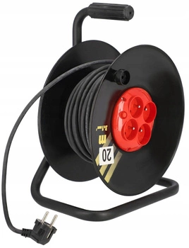 Cablu de prelungire a bobinei 3x1 construcție z/u 20m