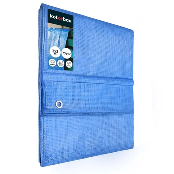 Prelată protectoare rezistentă groasă universală albastră 75 g/m2 2x2 m