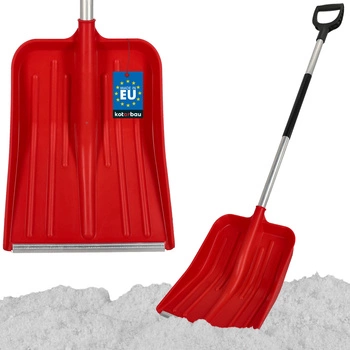 Lopată pentru zăpadă și cereale 37 cm cu mâner din aluminiu
