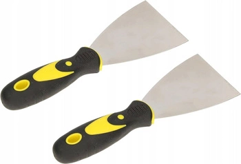 Spatulă universală pentru pictură din oțel inoxidabil 75 mm set de 2 buc.