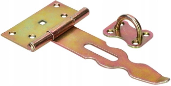 Set de încuietori cu zăvor pentru uși cu lacăt - 190 mm