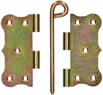 Balama detașabilă 80x80 mm construcție galvanizată mobilier - 25 buc.