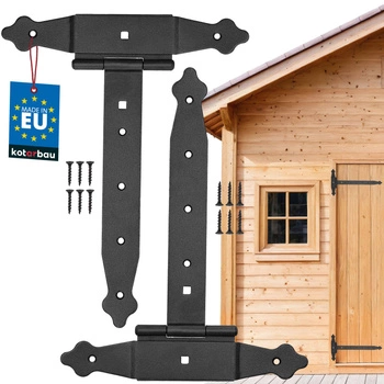 Chioșc cu balamale transversale de balama obloane porți 250mm - 2 buc.