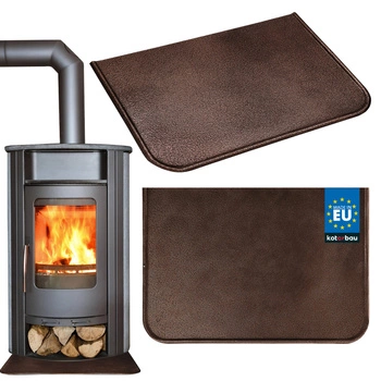 Prefabricate din tablă de oțel 495x330 mm sub șemineu șemineu de protecție din oțel cupru de protecție