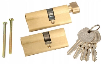 Cilindru profilat 35x30 sistem cu o singură cheie 2 buc.