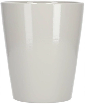 Ghiveci de flori din ceramică 12 cm gri