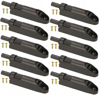 Amortizor cu adaptor pentru închiderea silențioasă a dulapurilor - 10 bucăți.