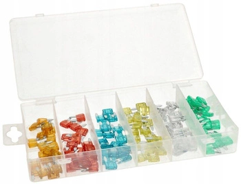 Siguranțe auto set 120pcs mini 5a-30a