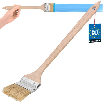 Perie plată curbată mică îngustă pentru radiatoare 63 mm