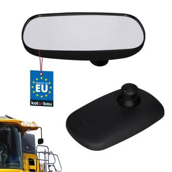 Oglindă universală panoramică cu buton pentru tractor mașină 265x160 mm