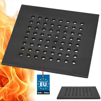 Grătar fontă pentru sobă 32,5x32 cm