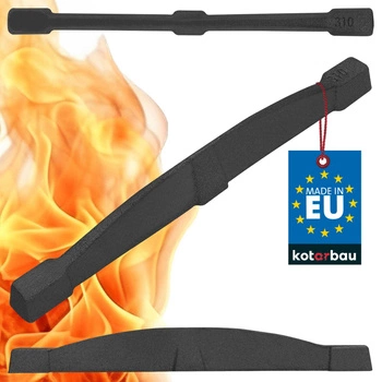 Grătar din fontă cu bare de 310 mm pentru cuptor