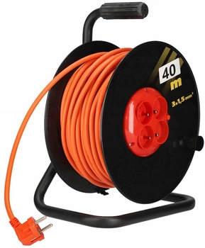 Bobina cablu prelungitor z/u 40m bobină 3x1.5