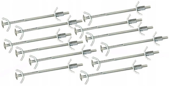 Conector cu șuruburi pentru mobilier 150 conector pentru blat de lucru - 12 buc.