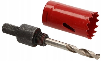 Ferăstrău de găurit bi-metal 29mm adaptor de frezare a coroanei