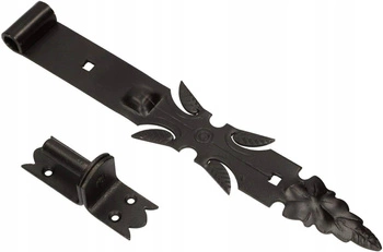 Balama curea decorativă neagră 400 mm cu prindere