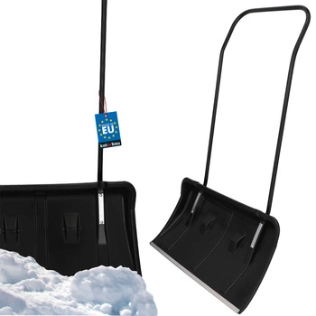 Plug 77 cm lopată pentru zăpadă - Culoare negru