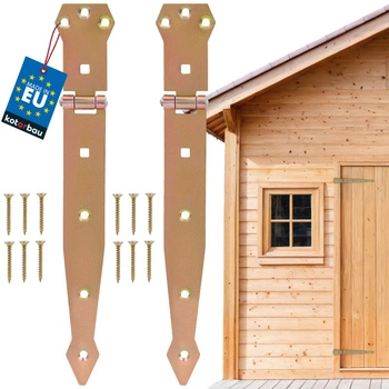 Balama de ușă de oblon 220 mm set de 2 buc.