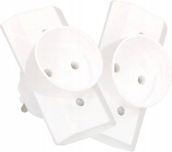 Splitter cu 3 prize hoț hoț b/u - 2 buc.