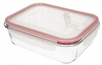 Recipient de sticlă etanș pentru prânz - 1000 ml