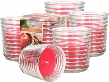 Set de lumânări parfumate borcan de sticlă 6 buc.