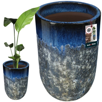 Ghiveci albacutru închicu rezicutent la îngheț cu scurgere apă ⌀ 35 cm