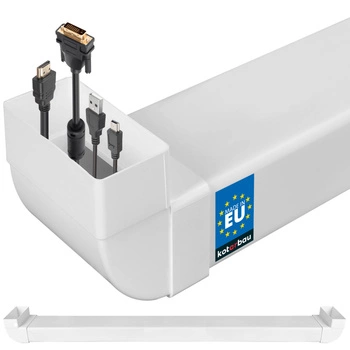 Conductă de cablu pentru televizor încastrat 110x55 mm 150 cm