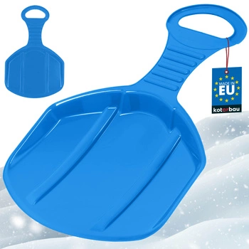 Măr săniuș albastru pentru alunecat pe zăpadă sănii