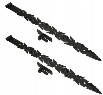 Balama de centură forjată decorativă pentru uși de 800 mm cu prindere - 2 buc.