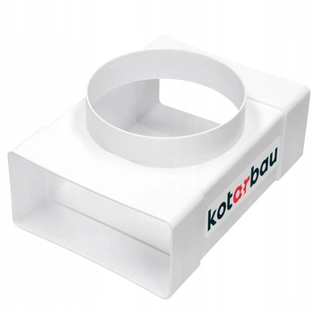 Racord tee 120x60 conductă plată fi 100 mm