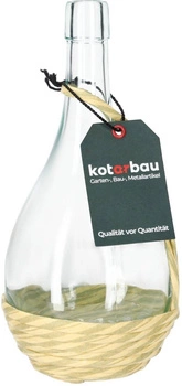 Sticlă de sticlă de 1l balon de doamnă pentru lichioruri de vin