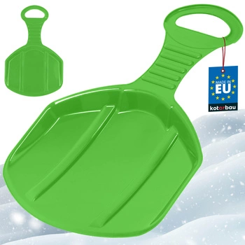 Măr săniuș verde pentru alunecat pe zăpadă sănii