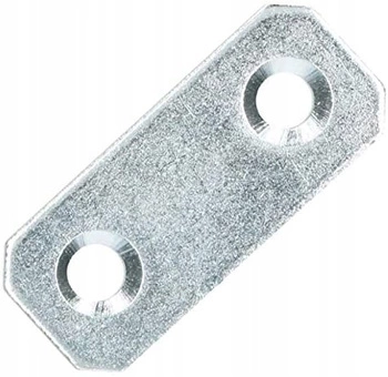 Conector plat 40x16 mm suport unghiular drept pentru mobilă