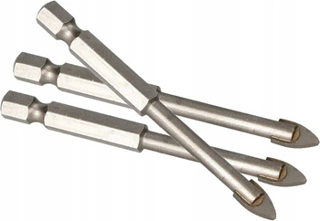 Freză de sticlă de 8 mm pentru ceramică de gresie - 3 buc.