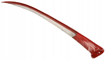 Coasă de mână 80 cm coasă de iarbă metalică ascuțită