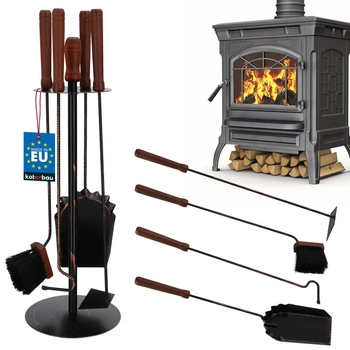 Mătura de stradă mătură cu mâner - Culoare albastru