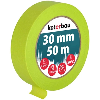 Bandă de mascare hârtie neon 30mm 50m
