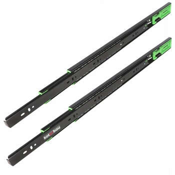 Glisieră cu rulmenți cu bile cu închidere automată h-45 550mm