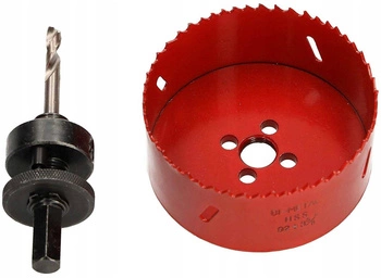 Ferăstrău de găurit bi-metal 92mm adaptor de frezare a coroanei