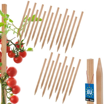 Tăruși de grădină din lemn pentru roșii legume 25 cm set de 25 buc.