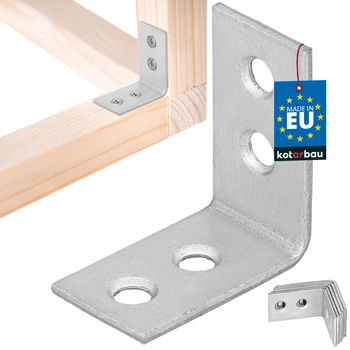 Colțar de îmbinare dulgheresc 30x30x17 mm set 12 buc.