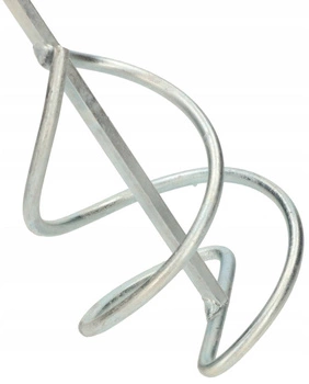 Mixer spiralat pentru mortar, adeziv, vopsea din oțel 80mm