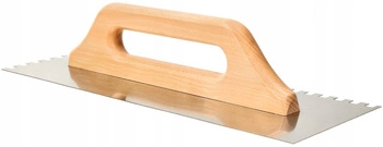 Spatula de lipit din oțel inoxidabil 380mm pieptene 8x8