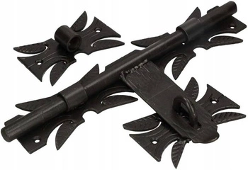 Garaj poartă bolt fier forjat 320 mm pentru ușă de poartă wicket ușă