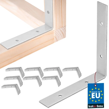 Colțar de tâmplărie zincat 150x150x25 mm set 100 buc