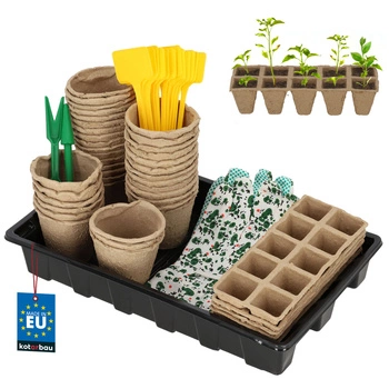 Ghivece de turbă pentru răsaduri set